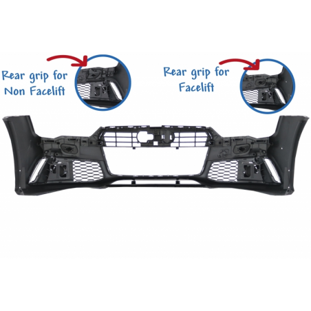 Front Bumper suitable for AUDI A7 4G Facelift (2015-2018) RS7 Design Without Central Grille Front Bumper suitable for AUDI A7 4G Facelift (2015-2018) RS7 Design Without Central Grille