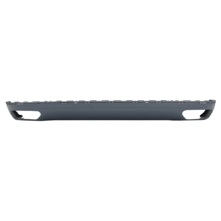 Rear Bumper Diffuser Valance with Exhaust Muffler Tips suitable for AUDI A8 D4 (2010-2017) W12 Design Rear Bumper Diffuser Valance with Exhaust Muffler Tips suitable for AUDI A8 D4 (2010-2017) W12 Design