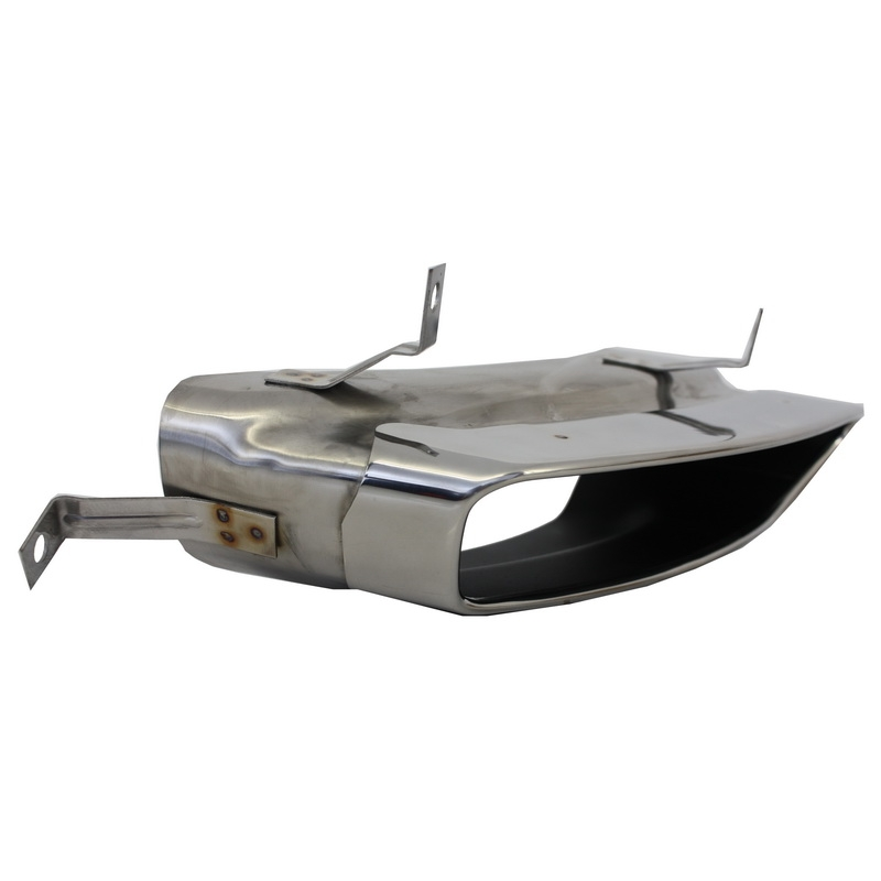 Rear Bumper Diffuser Valance with Exhaust Muffler Tips suitable for AUDI A8 D4 (2010-2017) W12 Design