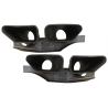 Rear Bumper Diffuser Valance with Exhaust Muffler Tips suitable for AUDI A8 D4 (2010-2017) W12 Design Rear Bumper Diffuser Valance with Exhaust Muffler Tips suitable for AUDI A8 D4 (2010-2017) W12 Design