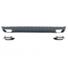 Rear Bumper Diffuser Valance with Exhaust Muffler Tips suitable for AUDI A8 D4 (2010-2017) W12 Design Rear Bumper Diffuser Valance with Exhaust Muffler Tips suitable for AUDI A8 D4 (2010-2017) W12 Design