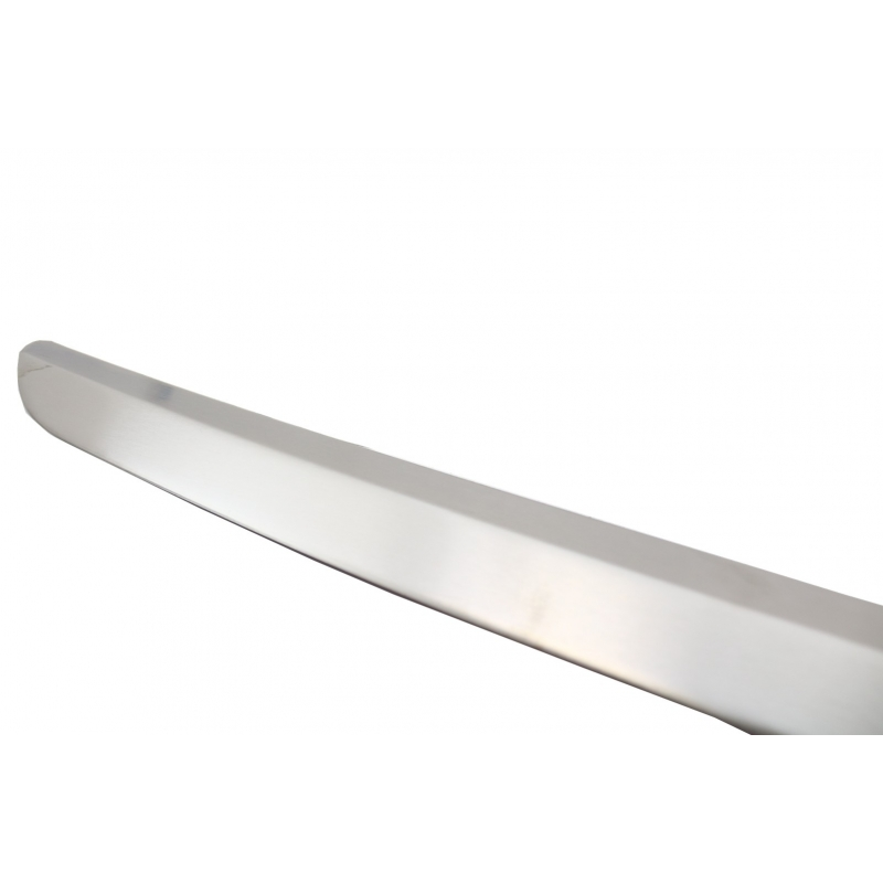 Rear Bumper Protector Sill Plate Foot Plate Aluminum Cover suitable for AUDI Q3 8U Facelift (2016-2018)