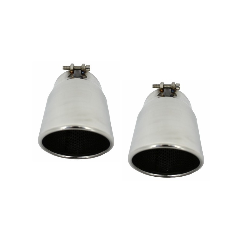 S-line Exhaust Muffler Tips suitable for AUDI Q5 (2008-up) suitable for AUDI Q7 (2005-up)  A4 B6 B7 B8 A6 4F Sline
