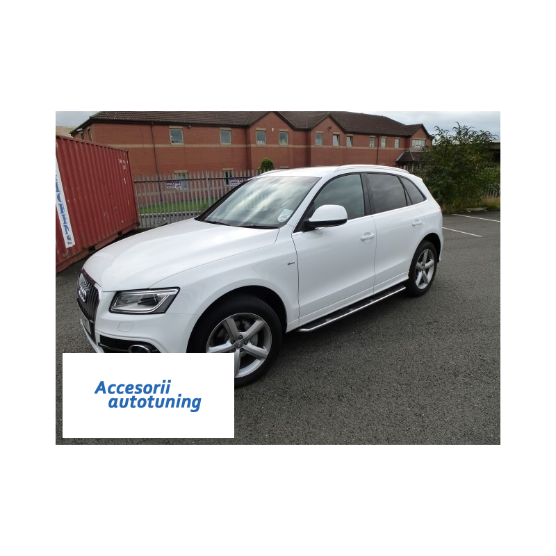 Running Boards Side Steps suitable for AUDI Q5 8R Facelift (2013-2017) OEM Design 