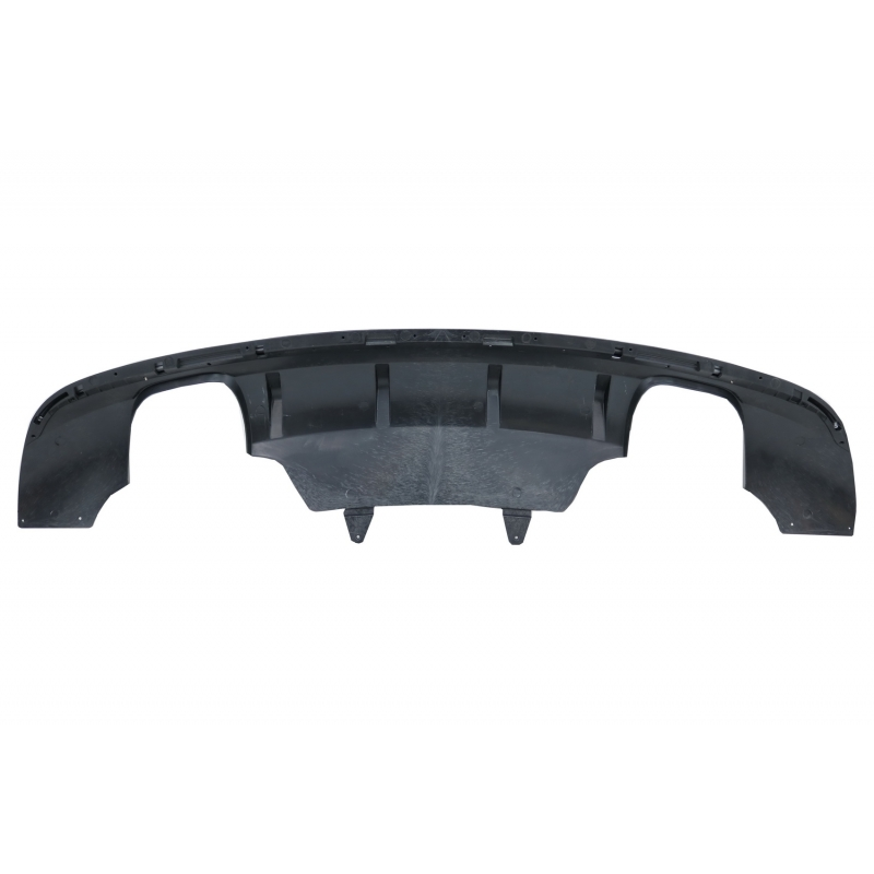 Rear Bumper Spoiler Valance Diffuser Double Outlet suitable for AUDI Q5 8R Facelift (2013-2016) Standard Bumper (SE)