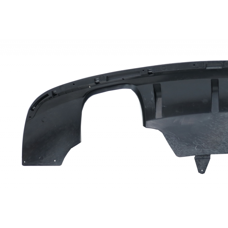 Rear Bumper Spoiler Valance Diffuser Double Outlet suitable for AUDI Q5 8R Facelift (2013-2016) Standard Bumper (SE)