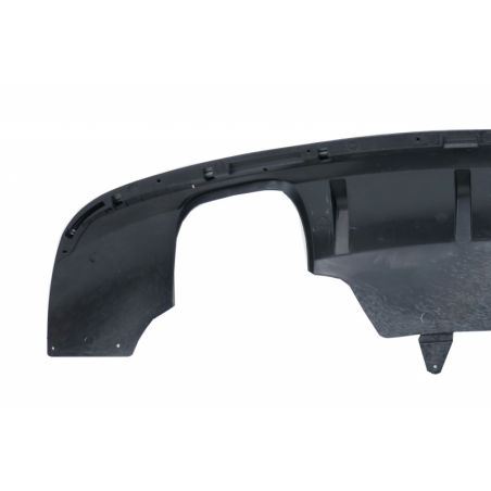 Rear Bumper Spoiler Valance Diffuser Double Outlet suitable for AUDI Q5 8R Facelift (2013-2016) Standard Bumper (SE) Rear Bumper Spoiler Valance Diffuser Double Outlet suitable for AUDI Q5 8R Facelift (2013-2016) Standard Bumper (SE)