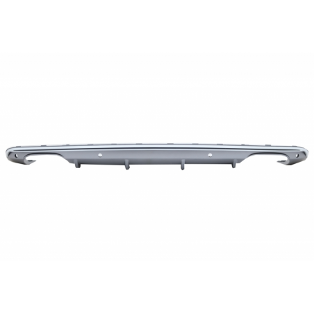 Rear Bumper Spoiler Valance Diffuser Double Outlet suitable for AUDI Q5 8R Facelift (2013-2016) S-Line Bumper Rear Bumper Spoiler Valance Diffuser Double Outlet suitable for AUDI Q5 8R Facelift (2013-2016) S-Line Bumper