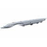 Rear Bumper Spoiler Valance Diffuser Double Outlet suitable for AUDI Q5 8R Facelift (2013-2016) S-Line Bumper Rear Bumper Spoiler Valance Diffuser Double Outlet suitable for AUDI Q5 8R Facelift (2013-2016) S-Line Bumper