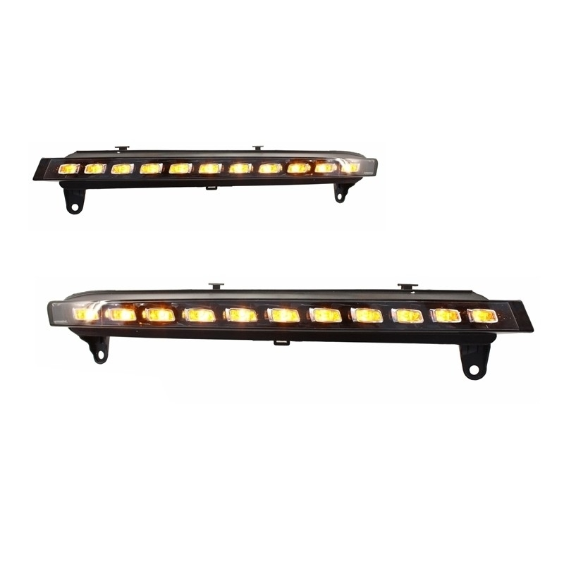 Suitable for AUDI Q7 4L (2006-2009) LED DRL Daytime Running Lights +Turning Lights OEM Facelift Design