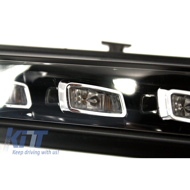 Suitable for AUDI Q7 4L (2006-2009) LED DRL Daytime Running Lights +Turning Lights OEM Facelift Design
