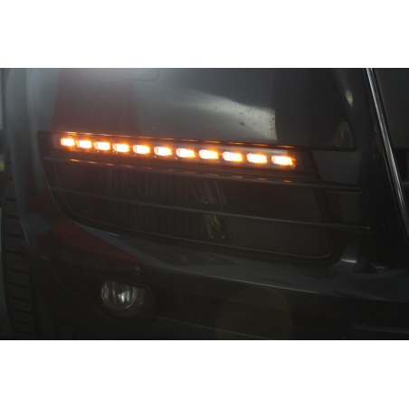 Suitable for AUDI Q7 4L (2006-2009) LED DRL Daytime Running Lights +Turning Lights OEM Facelift Design Suitable for AUDI Q7 4L (2006-2009) LED DRL Daytime Running Lights +Turning Lights OEM Facelift Design