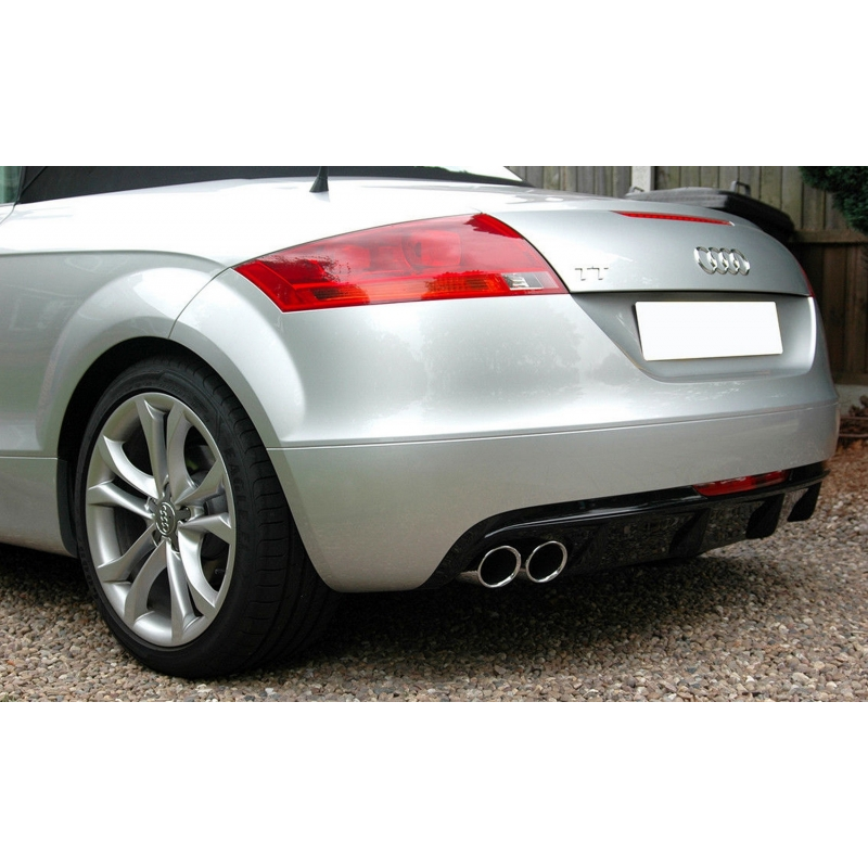 Rear Bumper Valance Air Diffuser suitable for AUDI TT 8J Coupe (2006-2010) VOT Design