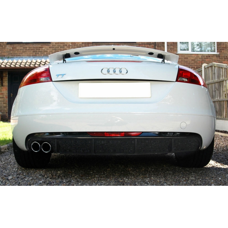 Rear Bumper Valance Air Diffuser suitable for AUDI TT 8J Coupe (2006-2010) VOT Design