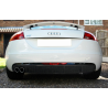 Rear Bumper Valance Air Diffuser suitable for AUDI TT 8J Coupe (2006-2010) VOT Design Rear Bumper Valance Air Diffuser suitable for AUDI TT 8J Coupe (2006-2010) VOT Design
