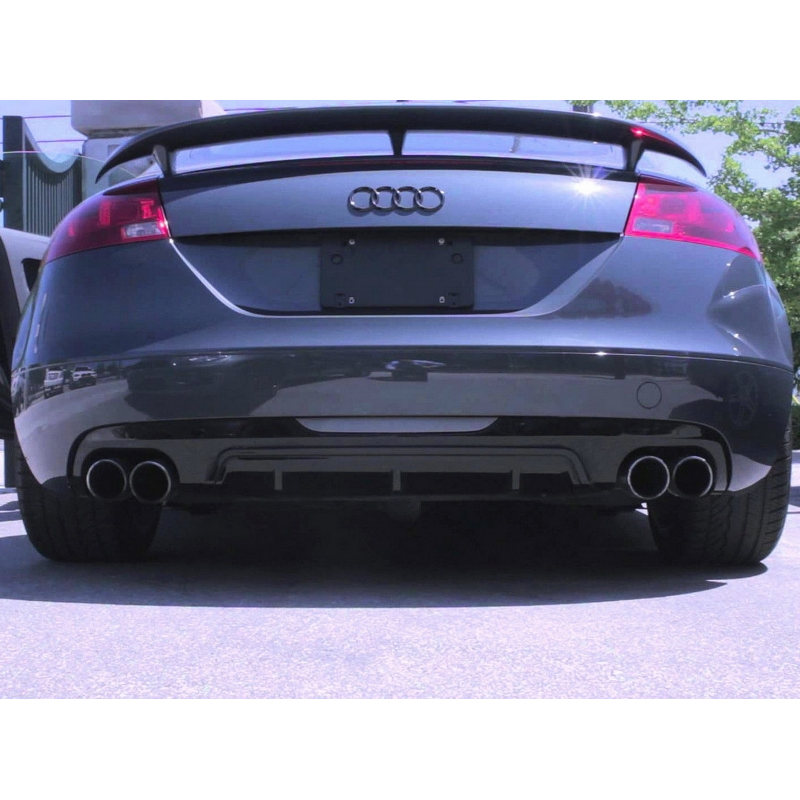 Rear Bumper Valance Air Diffuser suitable for AUDI TT 8J Coupe (2006-2010) AB design