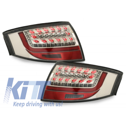 LED taillights suitable for AUDI TT (8N3 / 8N9) 98-05 Chrome