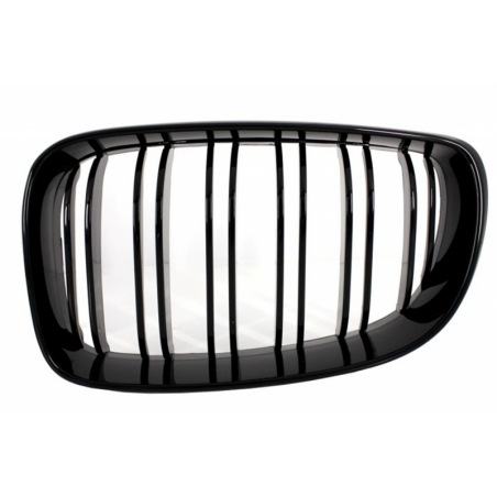 Central Grilles Kidney Grilles suitable for BMW 1 Series E81 E82 E87 E88 M1 M 2007-2011 LCI Double Stripe M Design Piano Black Central Grilles Kidney Grilles suitable for BMW 1 Series E81 E82 E87 E88 M1 M 2007-2011 LCI Double Stripe M Design Piano Black