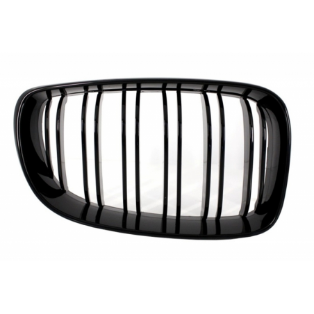 Central Grilles Kidney Grilles suitable for BMW 1 Series E81 E82 E87 E88 M1 M 2007-2011 LCI Double Stripe M Design Piano Black Central Grilles Kidney Grilles suitable for BMW 1 Series E81 E82 E87 E88 M1 M 2007-2011 LCI Double Stripe M Design Piano Black