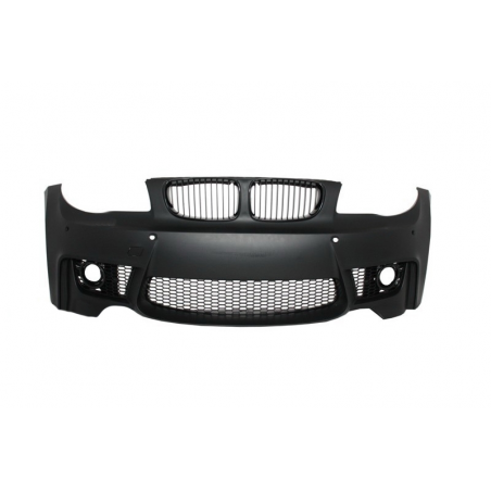 Front Bumper suitable for BMW 1'er E81/E82 E87/E88 (2004-2011) 1M Design without Fog Lights Front Bumper suitable for BMW 1'er E81/E82 E87/E88 (2004-2011) 1M Design without Fog Lights