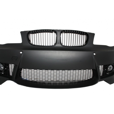 Front Bumper suitable for BMW 1'er E81/E82 E87/E88 (2004-2011) 1M Design without Fog Lights Front Bumper suitable for BMW 1'er E81/E82 E87/E88 (2004-2011) 1M Design without Fog Lights