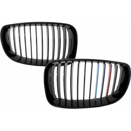 Central Kidney Grilles suitable for BMW 1 Series E81 E82 E87 E88 M1 M (2007-2011) LCI M-Power 3 Color Design Piano Black Central Kidney Grilles suitable for BMW 1 Series E81 E82 E87 E88 M1 M (2007-2011) LCI M-Power 3 Color Design Piano Black