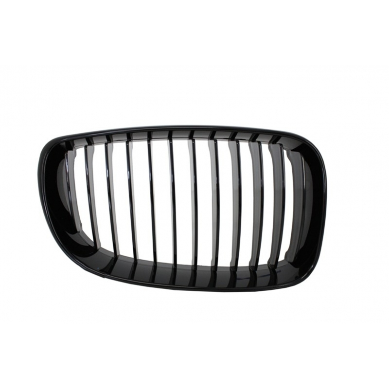 Central Kidney Grilles suitable for BMW 1 Series E81 E82 E87 E88 M1 M (2007-2011) LCI M-Power 3 Color Design Piano Black