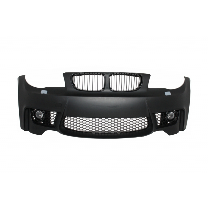 Front Bumper suitable for BMW 1'er E81/E82 E87/E88 (2004-2011) 1M Design with SRA without PDC