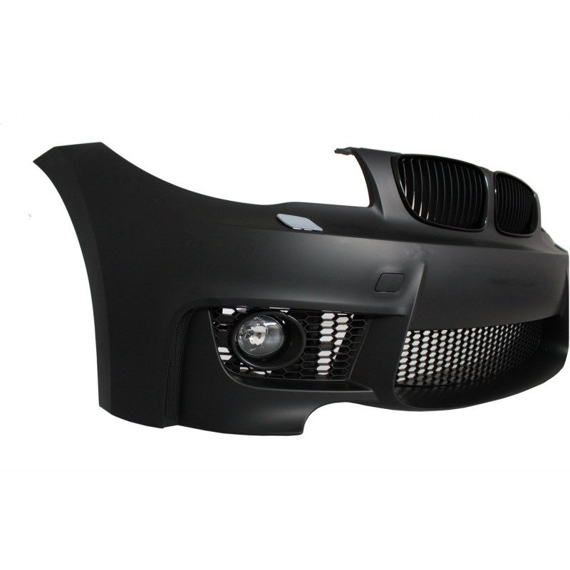 Front Bumper suitable for BMW 1'er E81/E82 E87/E88 (2004-2011) 1M Design with SRA without PDC