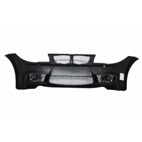 Front Bumper suitable for BMW 1'er E81/E82 E87/E88 (2004-2011) 1M Design with SRA without PDC Front Bumper suitable for BMW 1'er E81/E82 E87/E88 (2004-2011) 1M Design with SRA without PDC
