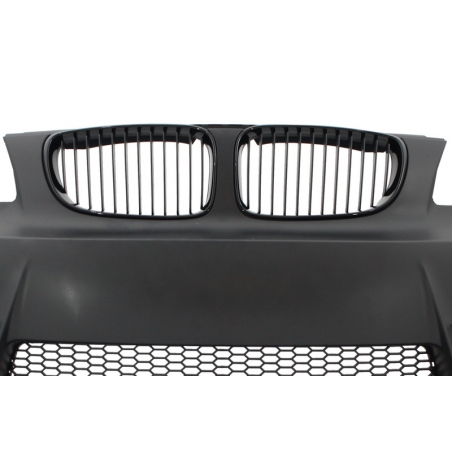 Front Bumper suitable for BMW 1'er E81/E82 E87/E88 (2004-2011) 1M Design Without Fog Lights Front Bumper suitable for BMW 1'er E81/E82 E87/E88 (2004-2011) 1M Design Without Fog Lights