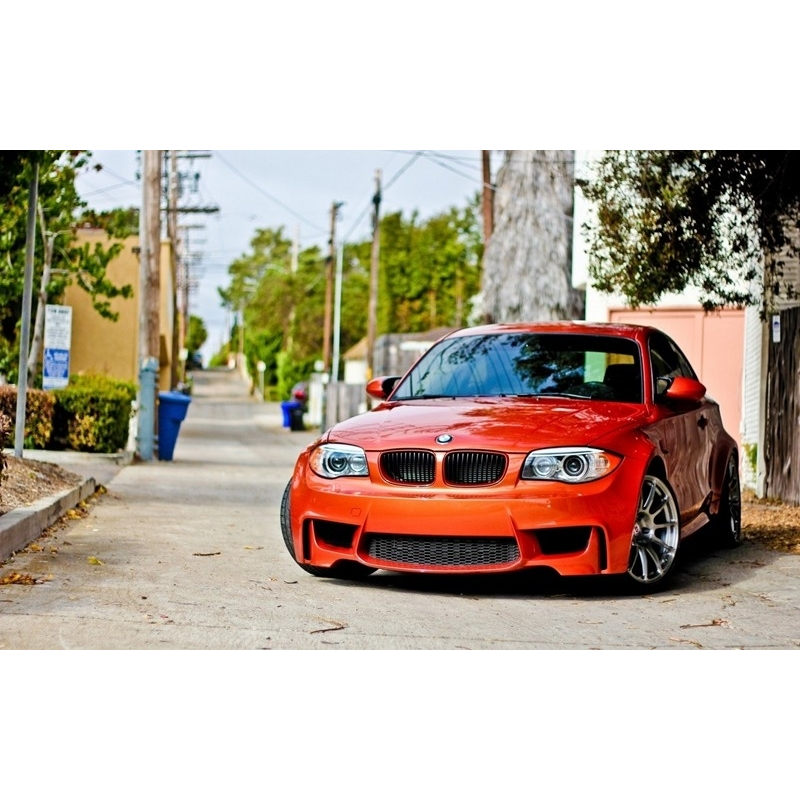 Front Bumper suitable for BMW 1'er E81/E82 E87/E88 (2004-2011) 1M Design Without Fog Lights