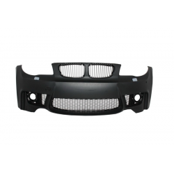Front Bumper suitable for BMW 1'er E81/E82 E87/E88 (2004-2011) 1M Design with SRA without PDC Without Fog Lights