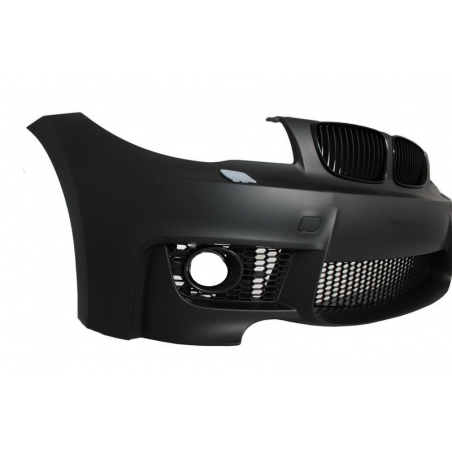 Front Bumper suitable for BMW 1'er E81/E82 E87/E88 (2004-2011) 1M Design with SRA without PDC Without Fog Lights