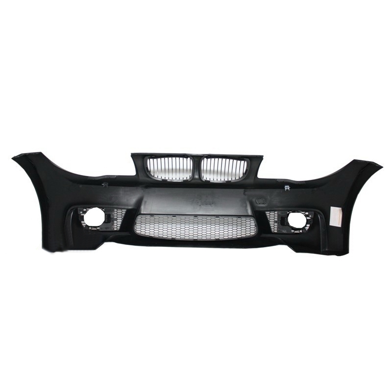 Front Bumper suitable for BMW 1'er E81/E82 E87/E88 (2004-2011) 1M Design with SRA without PDC Without Fog Lights