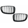 Central Grilles Kidney Grilles suitable for BMW 1 Series E81 E82 E87 E88 M1 M (2007-2011) LCI Double Stripe M Design Matt Black Central Grilles Kidney Grilles suitable for BMW 1 Series E81 E82 E87 E88 M1 M (2007-2011) LCI Double Stripe M Design Matt Black
