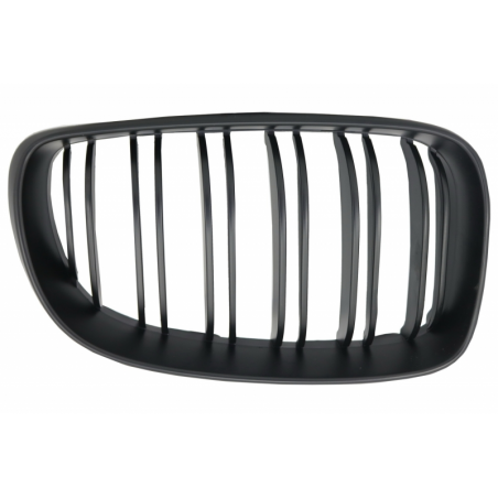 Central Grilles Kidney Grilles suitable for BMW 1 Series E81 E82 E87 E88 M1 M (2007-2011) LCI Double Stripe M Design Matt Black Central Grilles Kidney Grilles suitable for BMW 1 Series E81 E82 E87 E88 M1 M (2007-2011) LCI Double Stripe M Design Matt Black