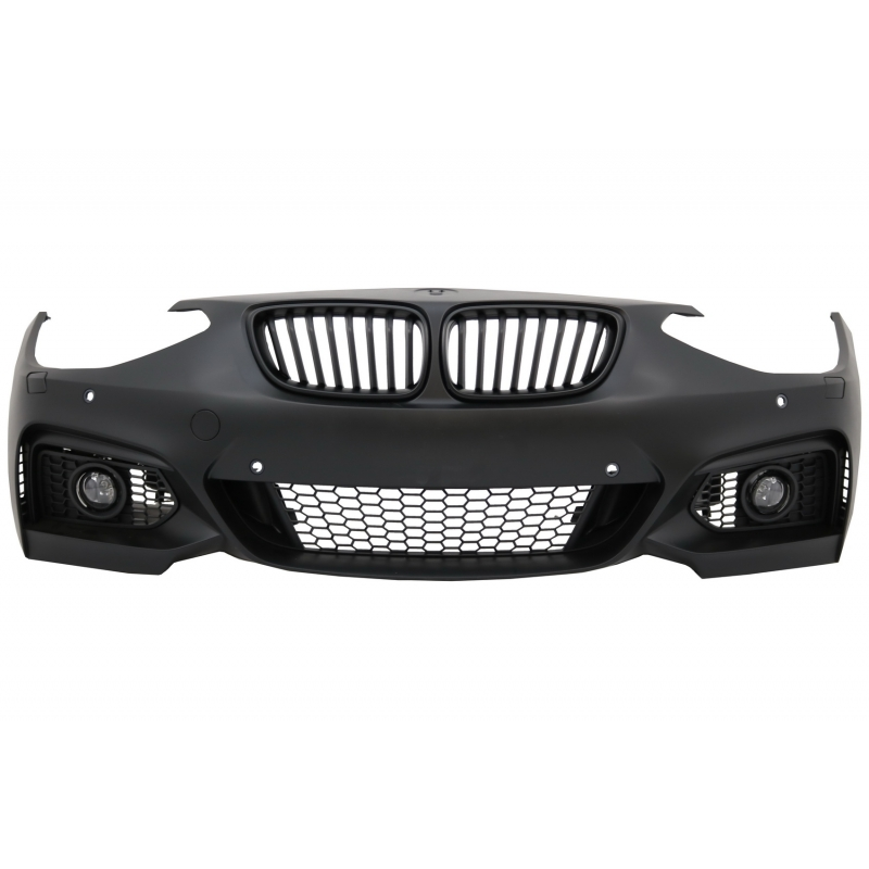 Front Bumper suitable for BMW F20 F21 1 Series (2011-2014) With Foglights M2 M235 Design