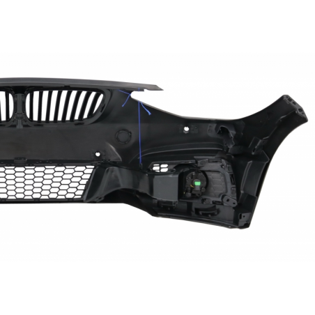 Front Bumper suitable for BMW F20 F21 1 Series (2011-2014) With Foglights M2 M235 Design Front Bumper suitable for BMW F20 F21 1 Series (2011-2014) With Foglights M2 M235 Design