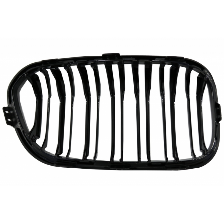 Central Kidney Grilles suitable for BMW 1 Series F20 F21 LCI (2015-2018) Double Stripe M1 Design Piano Black Central Kidney Grilles suitable for BMW 1 Series F20 F21 LCI (2015-2018) Double Stripe M1 Design Piano Black