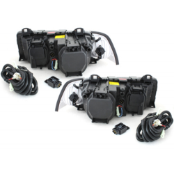 headlights suitable for BMW E36 Lim. 92-98 _ 2 halo rims