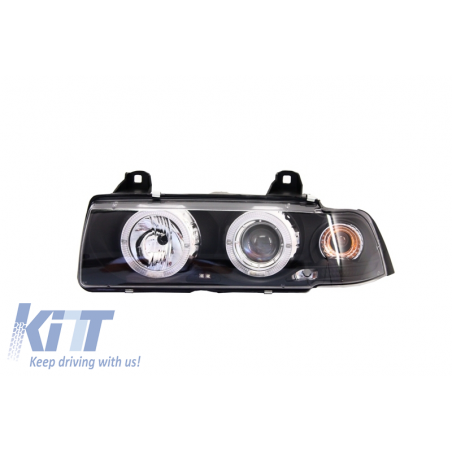 Angel Eyes Headlights suitable for BMW 3 Series E36 2D Coupe/Cabrio (1992-1997) Angel Eyes Headlights suitable for BMW 3 Series E36 2D Coupe/Cabrio (1992-1997)