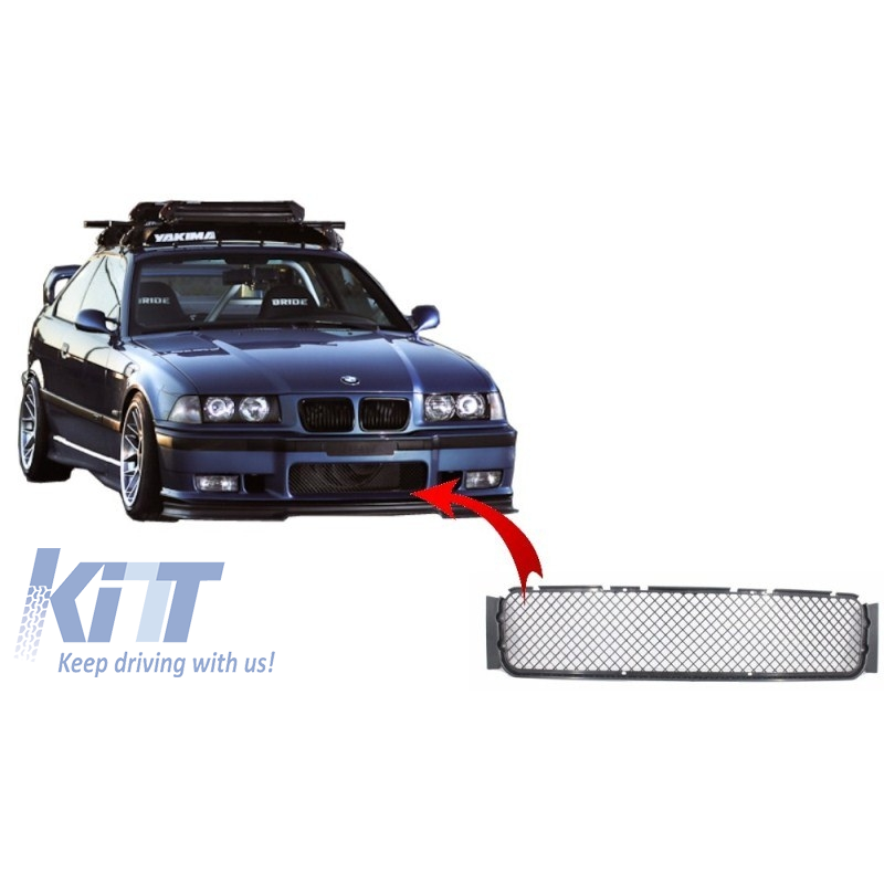 Front Bumper Lower Grille suitable for BMW E36 3 Series (1992-1998) M3 Design