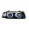 Headlights 2 LED Halo Rims Angel Eyes suitable for BMW 3 Series E36 1992-1998 Sedan/Touring Headlights 2 LED Halo Rims Angel Eyes suitable for BMW 3 Series E36 1992-1998 Sedan/Touring