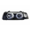 Headlights 2 LED Halo Rims Angel Eyes suitable for BMW 3 Series E36 1992-1998 Sedan/Touring Headlights 2 LED Halo Rims Angel Eyes suitable for BMW 3 Series E36 1992-1998 Sedan/Touring
