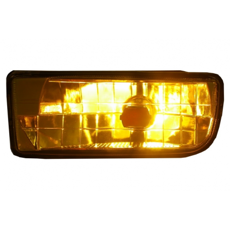 Fog Lights Lamps suitable for BMW 3 Series E36 1991-1999 Glass Yellow Lens Fog Lights Lamps suitable for BMW 3 Series E36 1991-1999 Glass Yellow Lens