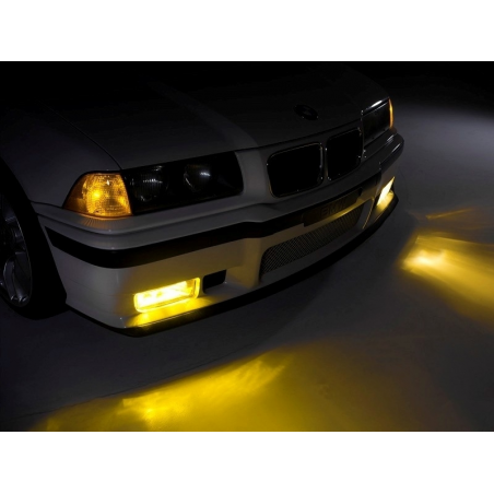Fog Lights Lamps suitable for BMW 3 Series E36 1991-1999 Glass Yellow Lens Fog Lights Lamps suitable for BMW 3 Series E36 1991-1999 Glass Yellow Lens