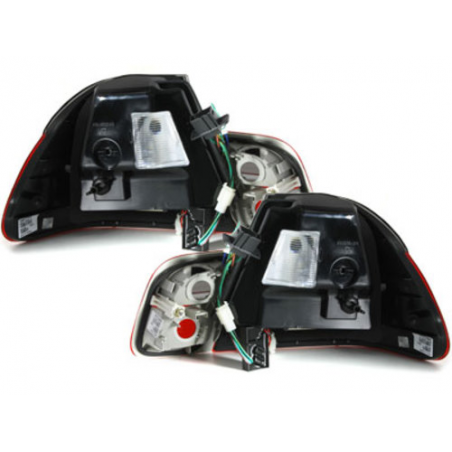 LED Taillights suitable for BMW 3 Series E46 Limousine 4D (2002-2004) Red/Black