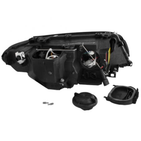 headlights suitable for BMW E46 2d 03-06 _ 2 halo rims