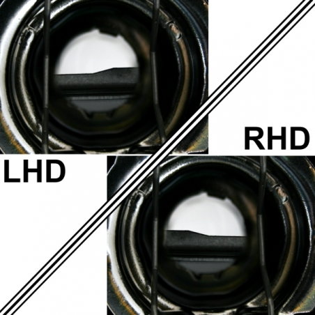 Headlights Angel Eyes suitable for BMW 3 Series E46 Limousine Touring (05.1998-08.2001) Black